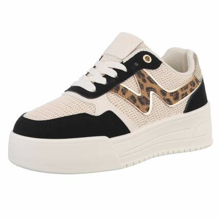 Damen Low-Sneakers - black