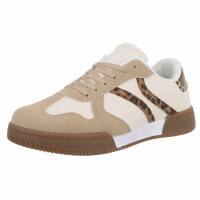 Damen Low-Sneakers - khaki