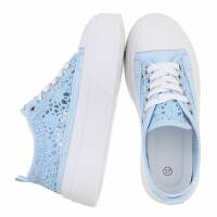 Damen Low-Sneakers - blue