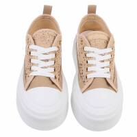 Damen Low-Sneakers - khaki