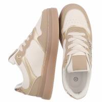 Damen Low-Sneakers - leopard