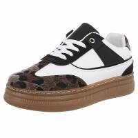 Damen Low-Sneakers - blackwhite