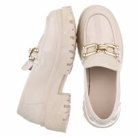 Damen Slipper - beige