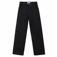 Damen Hose in Lederoptik von Laulia - black