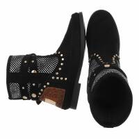 Damen Western- & Bikerboots - black