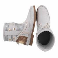 Damen Western- & Bikerboots - lgray