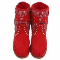 Damen Western- & Bikerboots - red