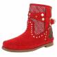 Damen Western- & Bikerboots - red