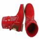 Damen Western- & Bikerboots - red