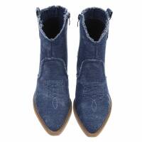Damen Western- & Bikerboots - dblue