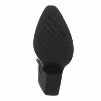 Damen Western- & Bikerboots - blackjeans