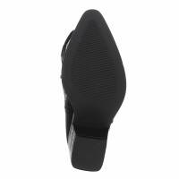 Damen Western- & Bikerboots - blacksuede