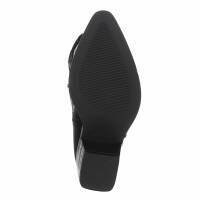 Damen Western- & Bikerboots - blacksuede