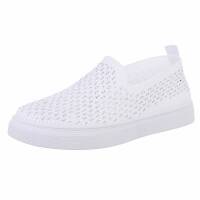 Damen Slipper - white