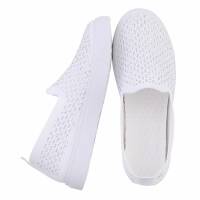 Damen Slipper - white