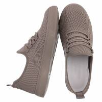 Damen Low-Sneakers - brown