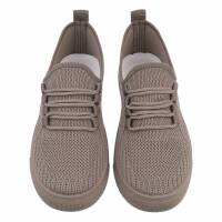 Damen Low-Sneakers - brown