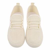 Damen Low-Sneakers - ltbeige