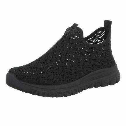 Damen Low-Sneakers - black