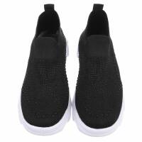 Damen Low-Sneakers - black