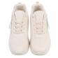Damen Low-Sneakers - beige