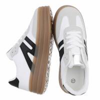 Damen Low-Sneakers - whiteblack