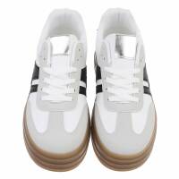 Damen Low-Sneakers - whiteblack