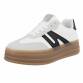 Damen Low-Sneakers - whiteblack