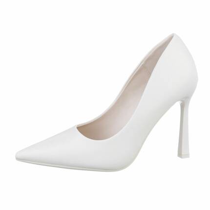 Damen High-Heel Pumps - white