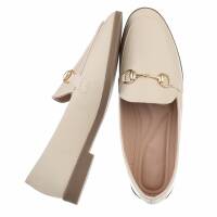 Damen Slipper - beige