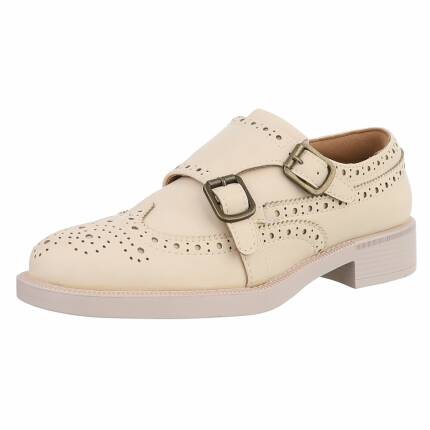 Damen Slipper - beige