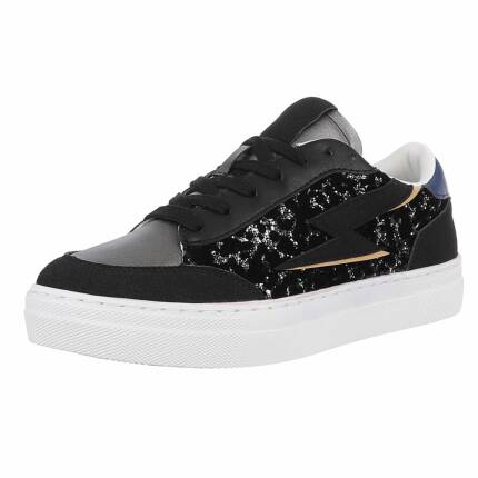 Damen Low-Sneakers - black