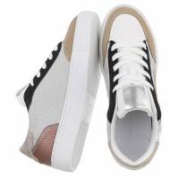 Damen Low-Sneakers - gold