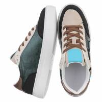 Damen Low-Sneakers - green