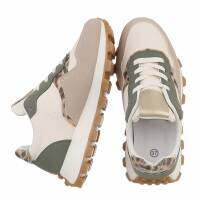 Damen Low-Sneakers - green