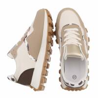 Damen Low-Sneakers - khaki