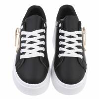 Damen Low-Sneakers - black