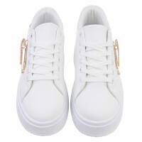 Damen Low-Sneakers - leopard