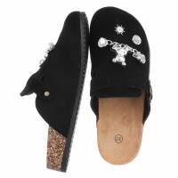 Damen Pantoletten - black