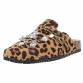 Damen Pantoletten - leopard