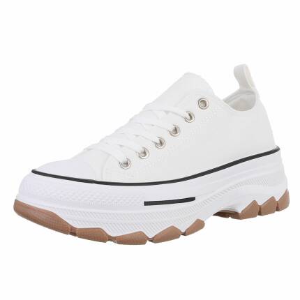 Damen Low-Sneakers - white