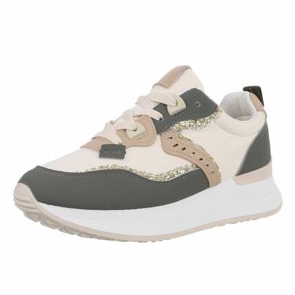 Damen Low-Sneakers - green