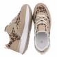 Damen Low-Sneakers - leopard