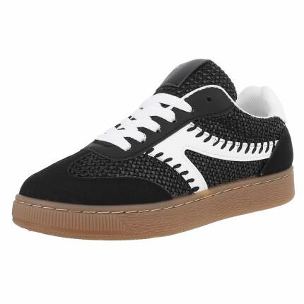 Damen Low-Sneakers - black