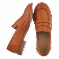 Damen Slipper - camel