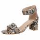 Damen Sandaletten - snake