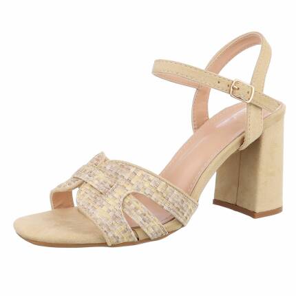 Damen Sandaletten - beige