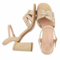 Damen Sandaletten - beige