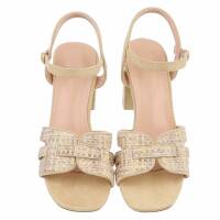 Damen Sandaletten - beige