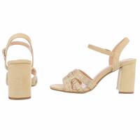 Damen Sandaletten - beige